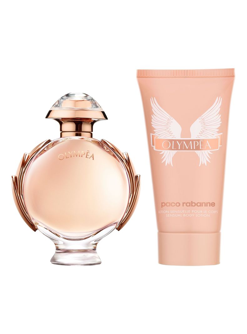 Set Perfume Olympéa EDP Mujer 50 ml + Body Lotion 75 ml Rabanne-0