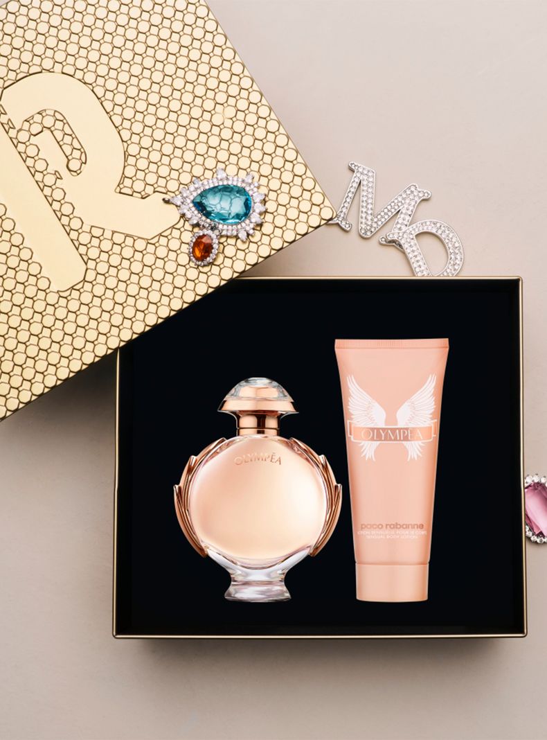 Set Perfume Olympéa EDP Mujer 50 ml + Body Lotion 75 ml Rabanne-3