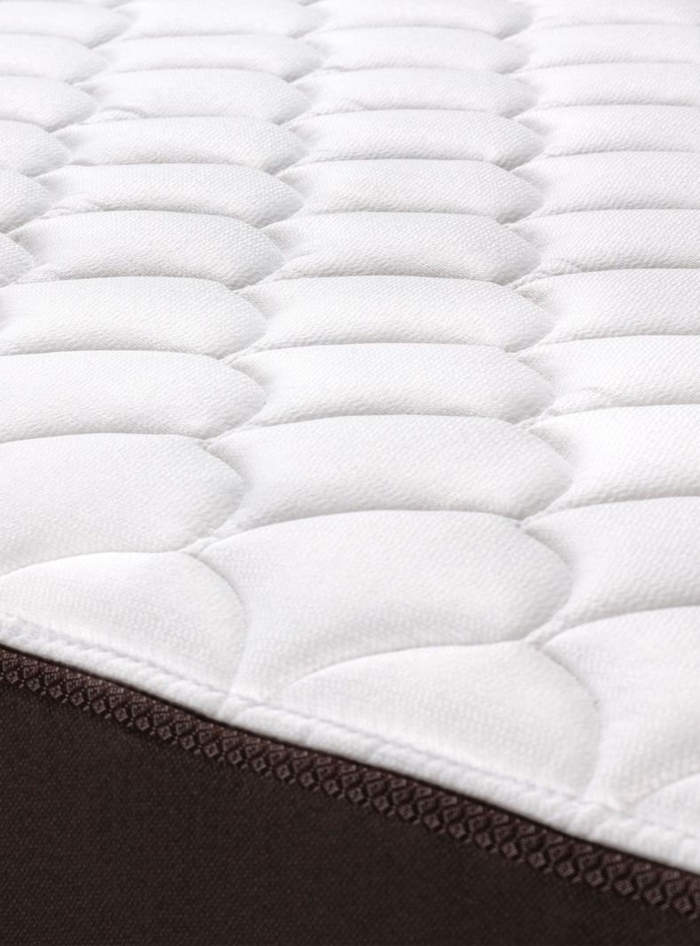 Cama Europea Ergo T New 2 Plazas Base Dividida + Respaldo Lucio Grafito-5