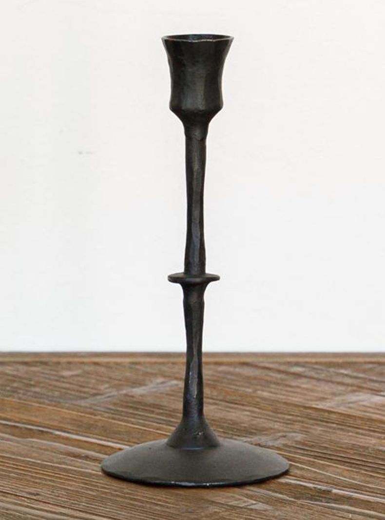 Candelabro Metal Negro S-0