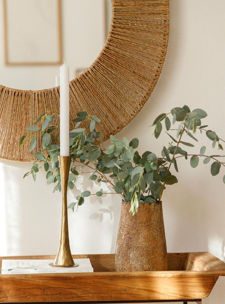 Candelabro Metal Luisa M Dorado-1