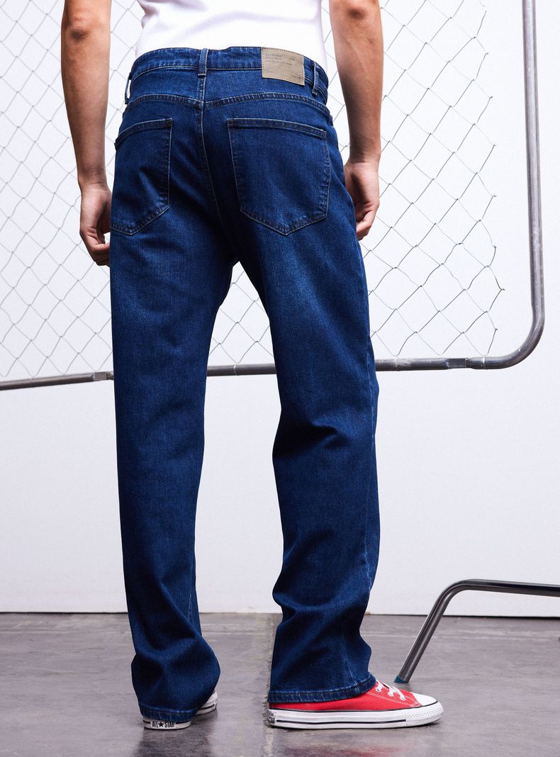Jeans  Azul Oscuro-1