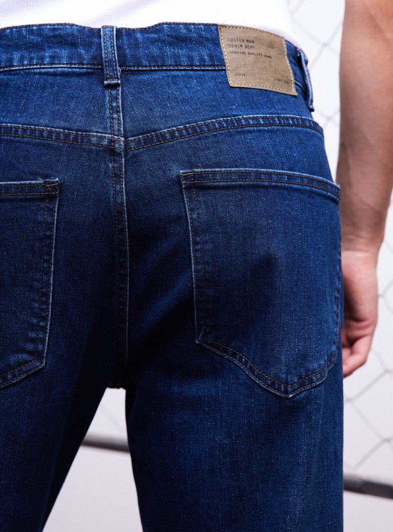 Jeans  Azul Oscuro-3