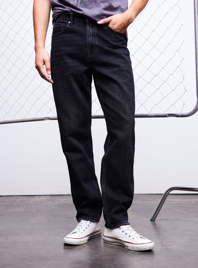 Jeans Negro-0