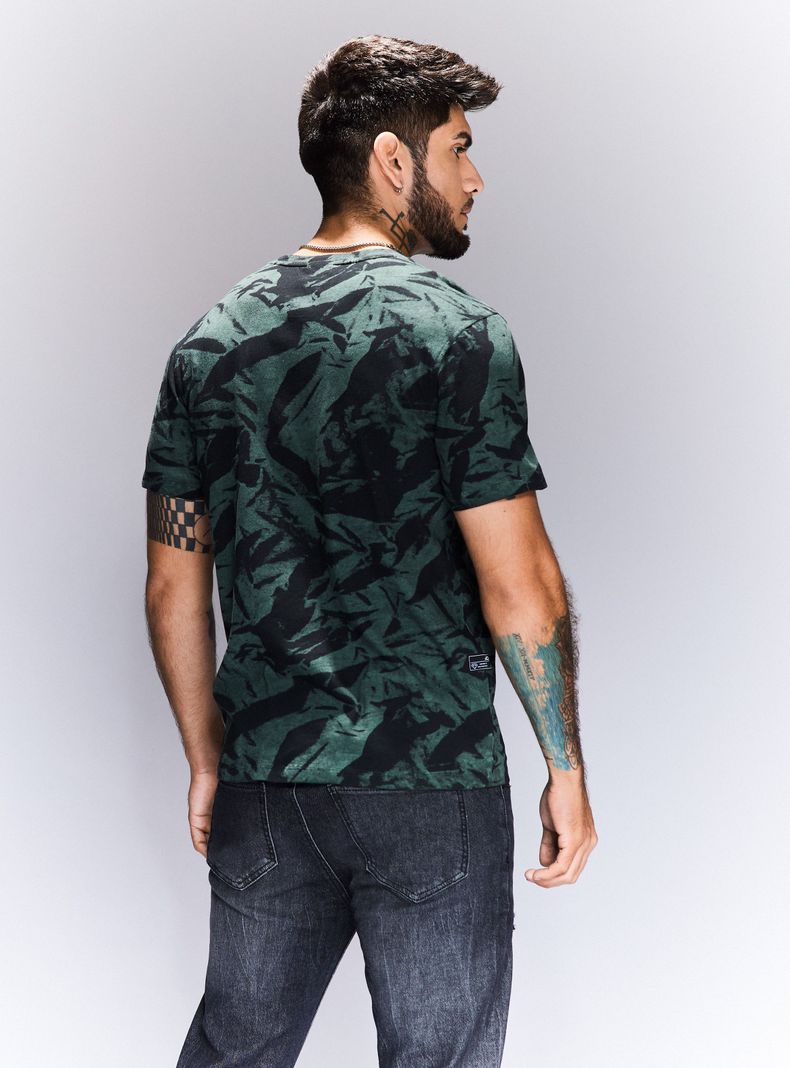 Polera Full Print Teñido en Prenda-1