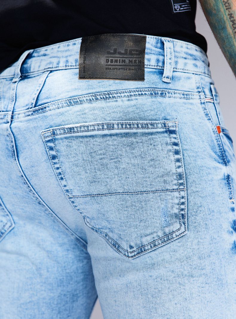 Jeans Lavado Craquelado Roturas-3
