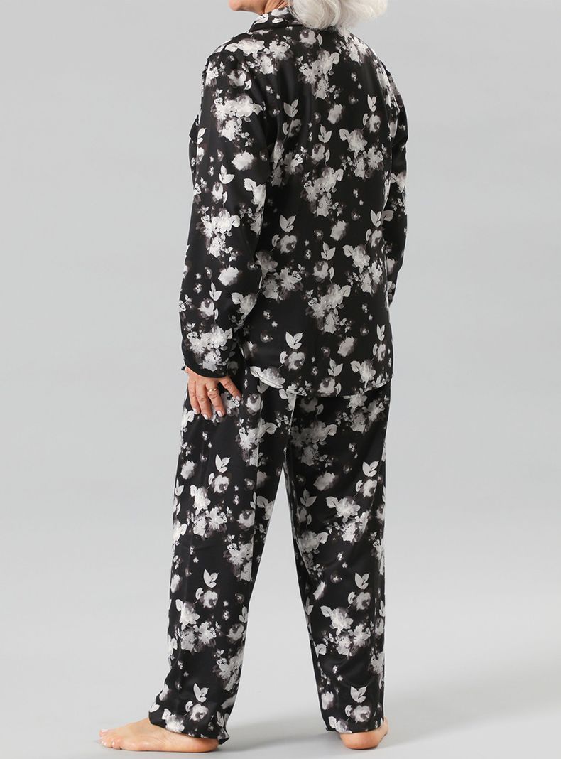 Set Camisero + Pantalón Satín Print-1