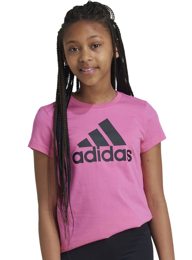 Polera Essentials Big Logo Niñas-0