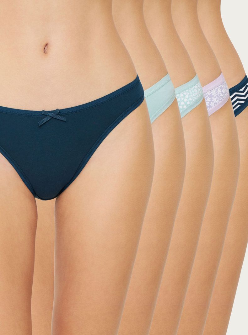 Pack 4 Bikini Algodón P50874224-0