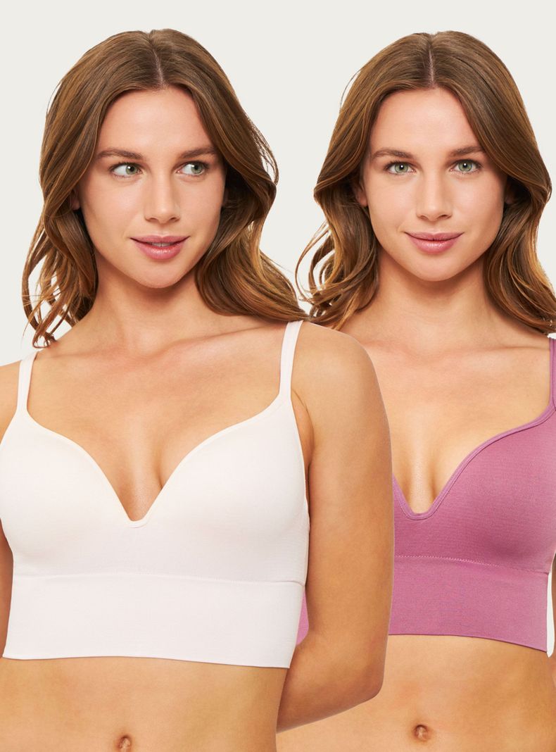 Pack x2 Bralette Seamless