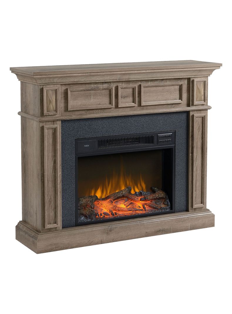 Estufa Infrarroja Estilo Chimenea con Mueble 1500W HFS8000-2