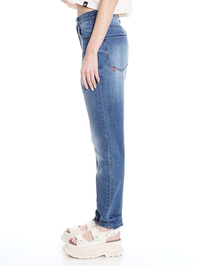 Jeans Mom Tiro Ultra Alto Med Repreve-2