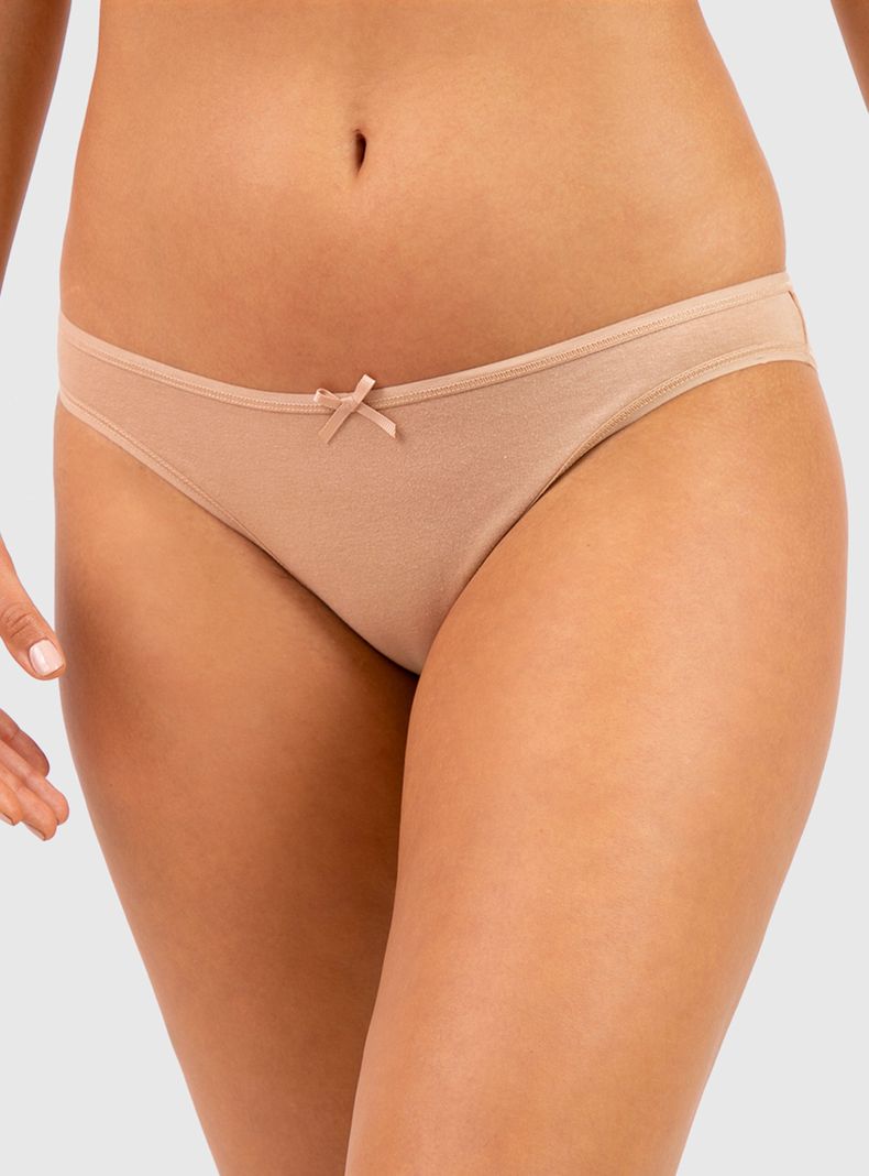 Pack 10 Bikini Estampado Color Algodón-1