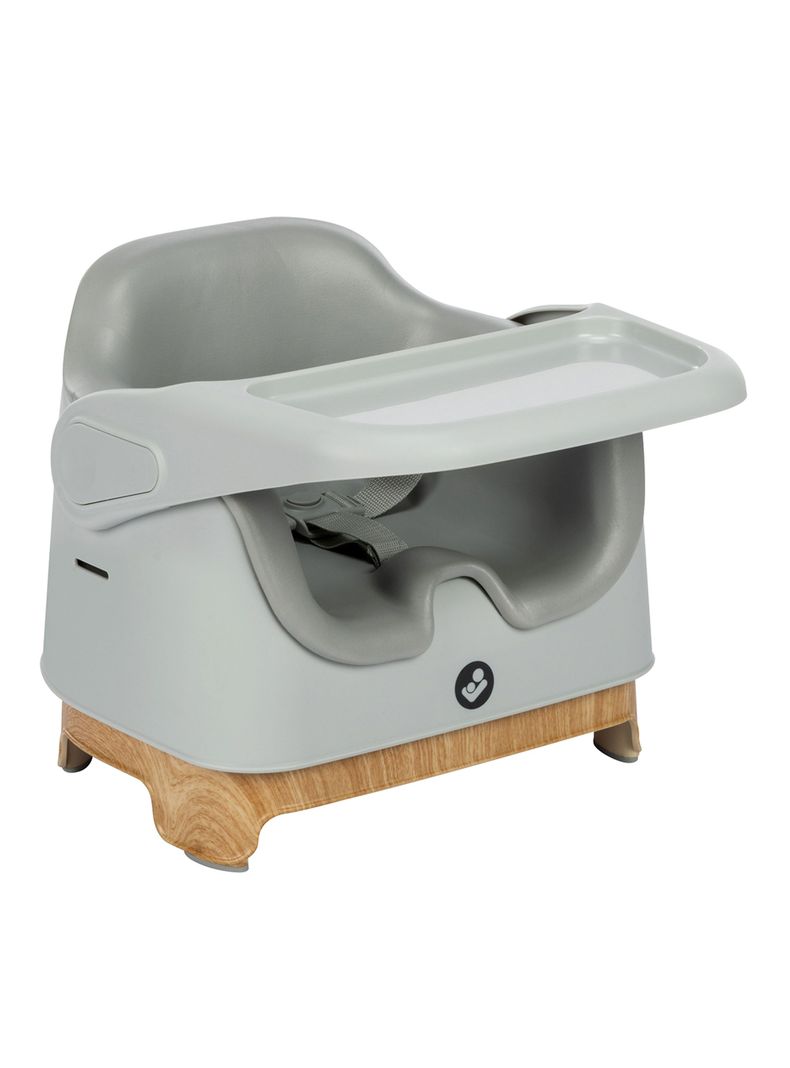 Silla Comer Booster Dahlia Gris-1