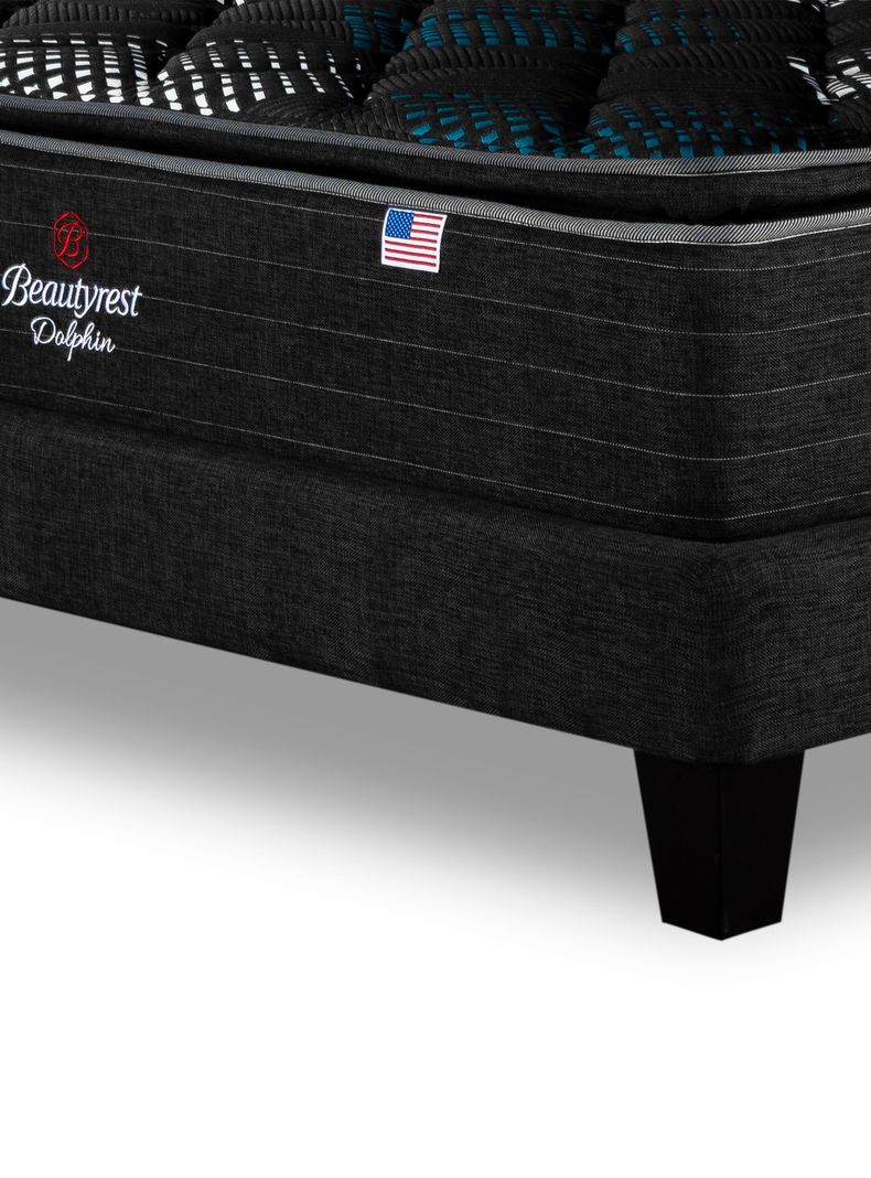 Cama Europea LowNest Dolphin Base Dividida 2 Plazas-3