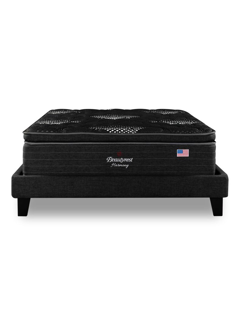 Cama Europea LowNest Harmony Base Dividida 2 Plazas-2