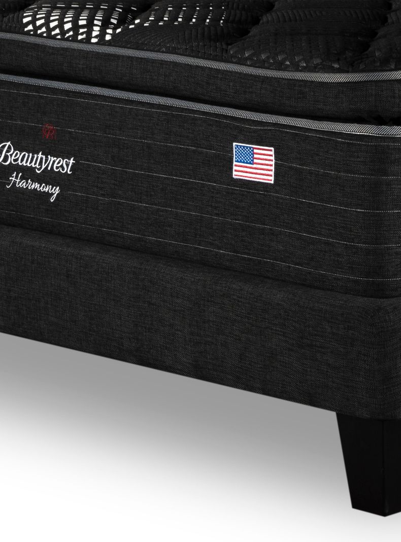 Cama Europea LowNest Harmony Base Dividida 2 Plazas + Respaldo Tignes Margo-3