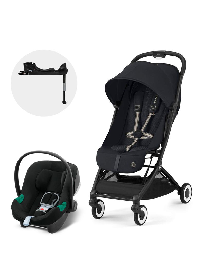 Coche Travel System Orfeo Blk Mgb +Aton B2+Ba-0