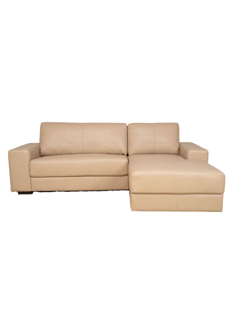 Sofá Secccional Di Como Cuero Beige-0