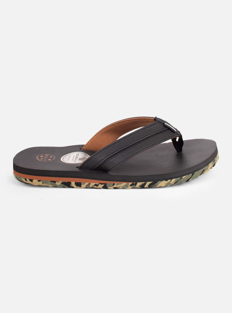 Sandalia Suela Detalle Prin Camo Hombre-0