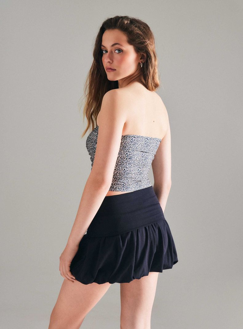 Polera Top Strapless Corp-1