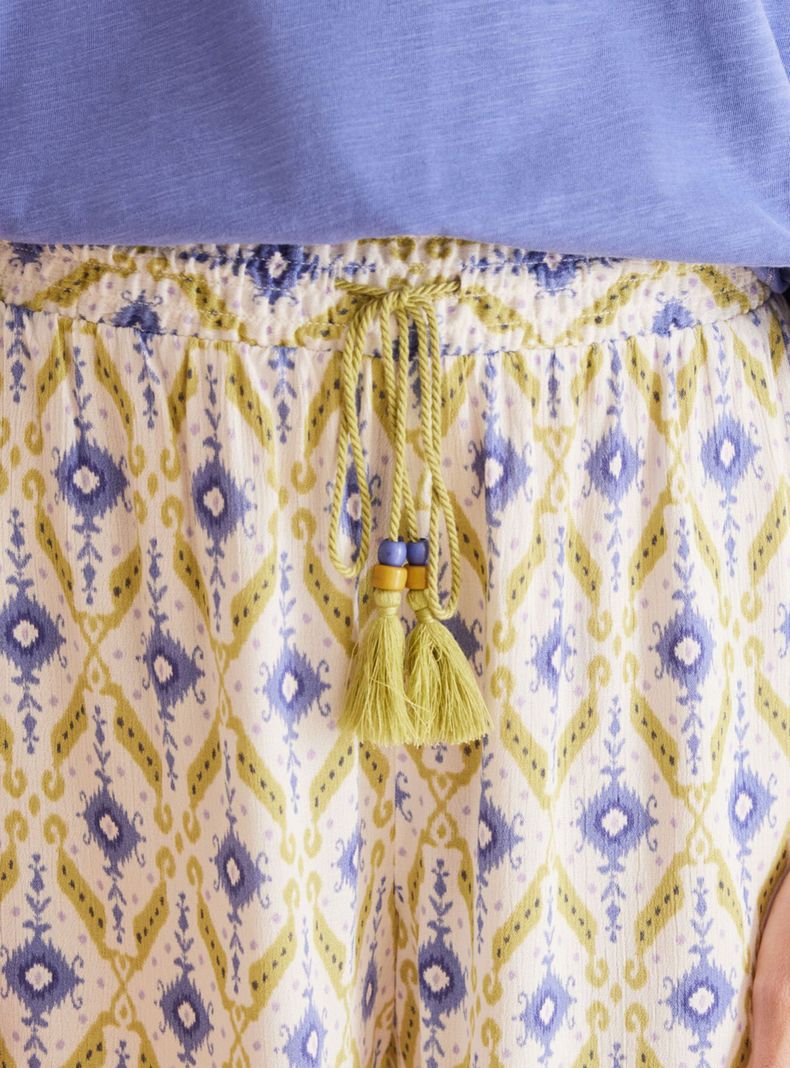 Short Estampado Geométrico Ikat-1