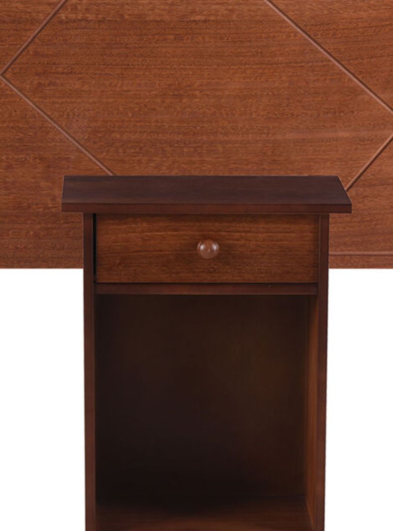 Set Muebles New Villarica: Respaldo 1 Plaza + Velador-1