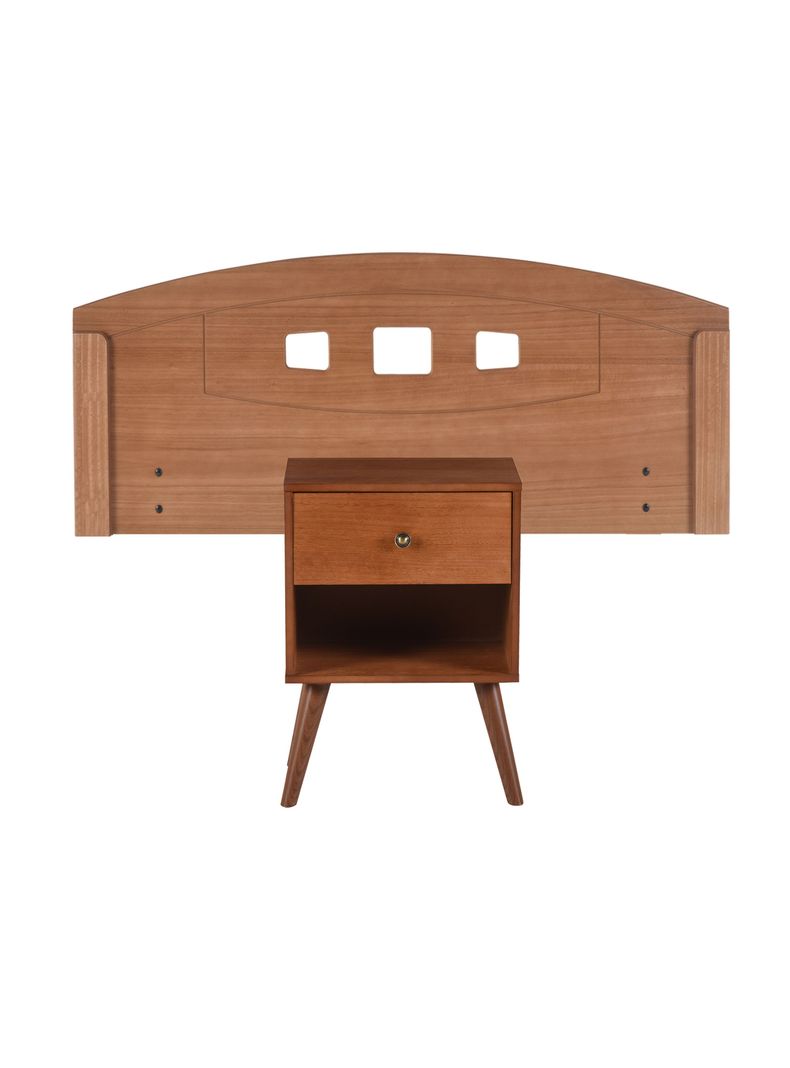 Set Muebles New Gales: Respaldo 1 Plaza + Velador-0