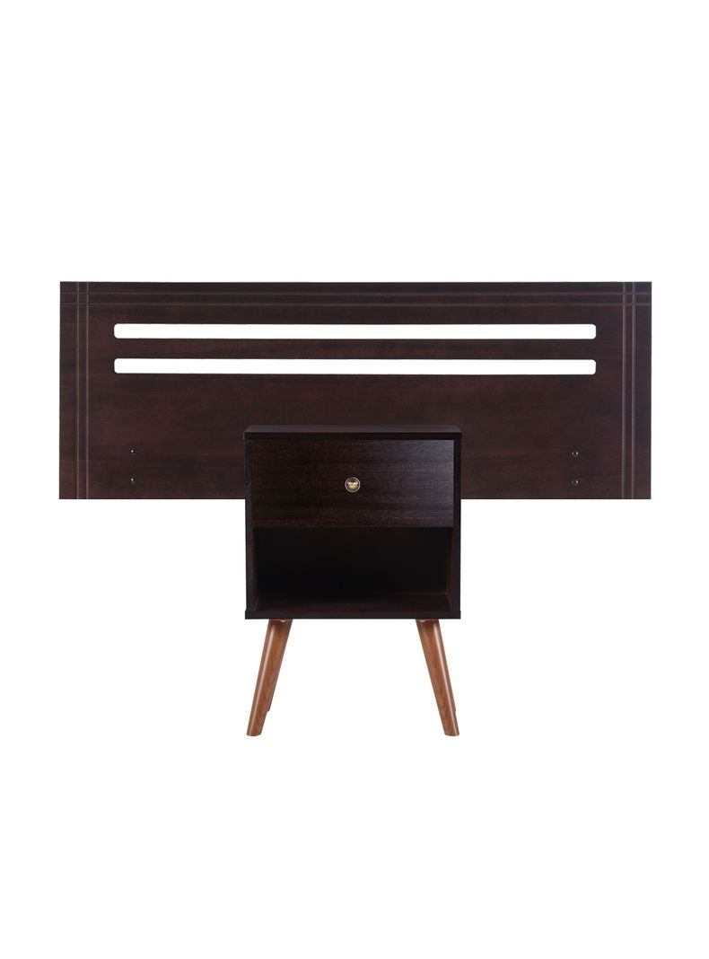Set Muebles New Munich: Respaldo 1 Plaza + Velador-0