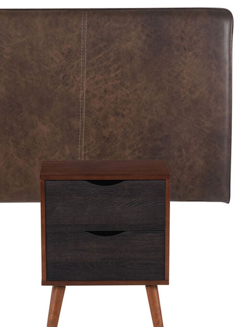 Set Muebles Baker: Respaldo 2 Plazas + 2 Veladores-1