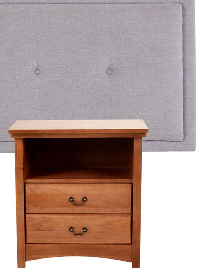Set Muebles Ganges: Respaldo 2 Plazas + 2 Veladores-1