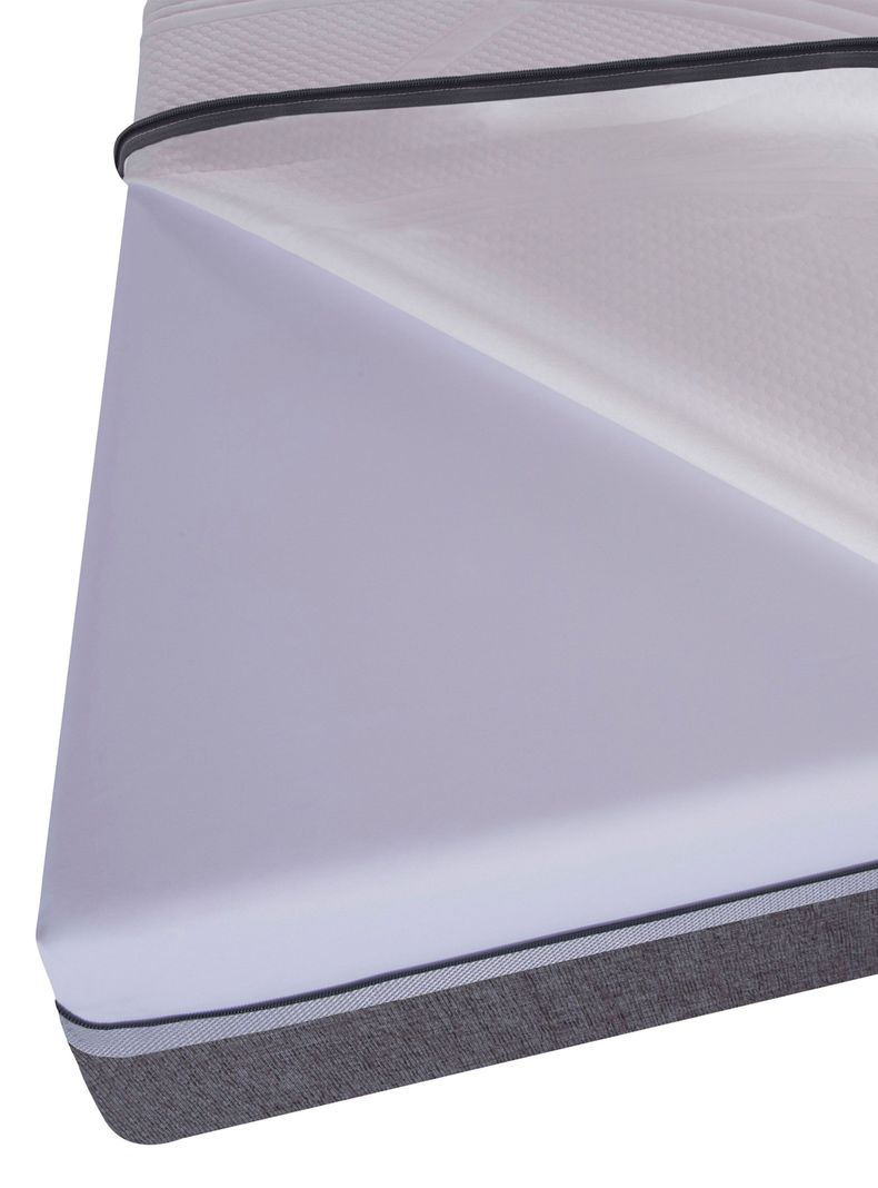 Box Spring Ortopedic Advance B5 Black 2 Plazas Base Normal + Set Muebles New Dublin Caramel-2