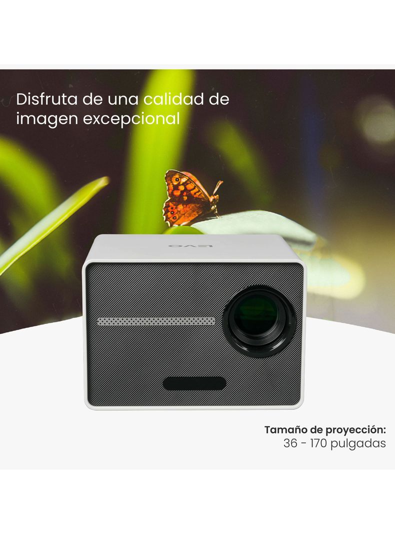 Proyector Portátil Mini Halo 9000 lm Bluetooth HD-4