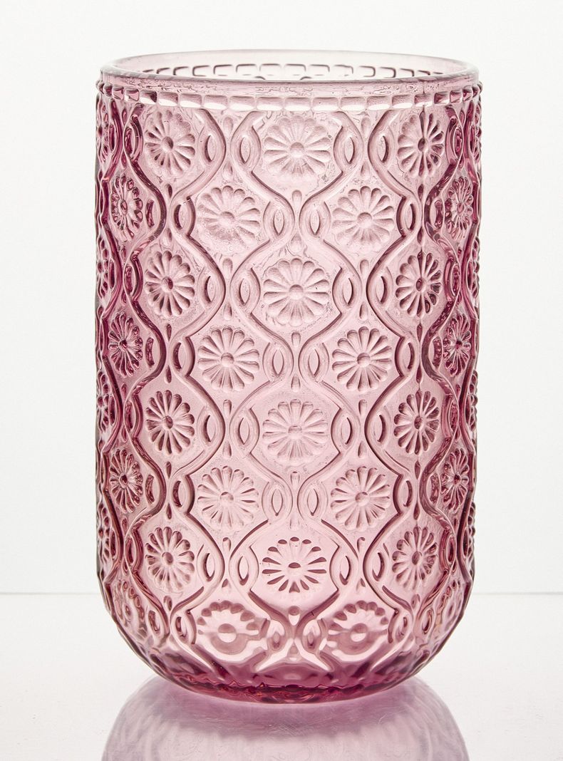 Vaso Alto Belleza 400 ml Púrpura-1