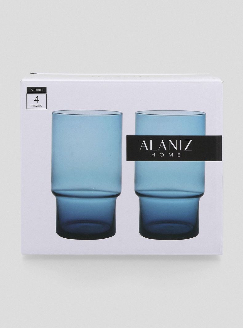 Set 4 Vasos Alto Terra Azul-3