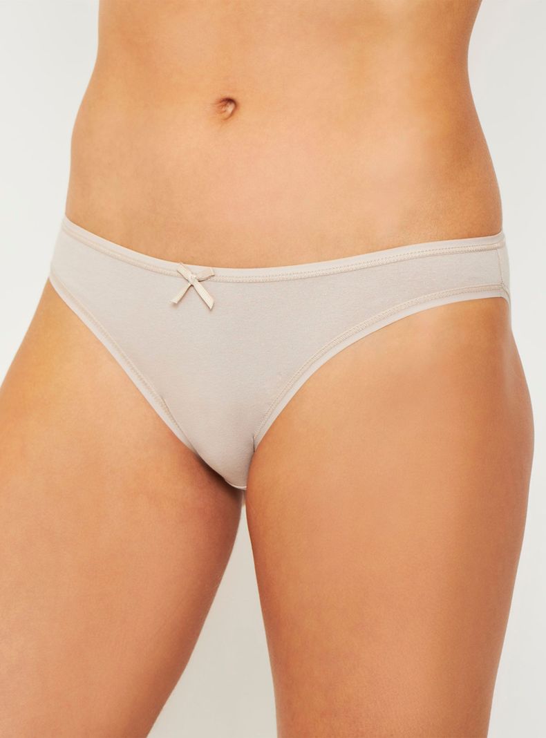 Pack 7 Calzón Bikini Suave Elástico Algodón-1