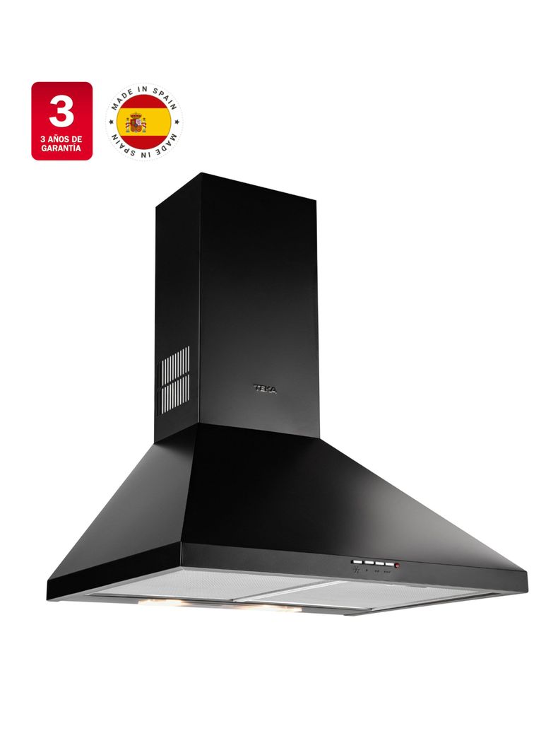 Campana Decorativa Mural DBB 70cm Negra-1