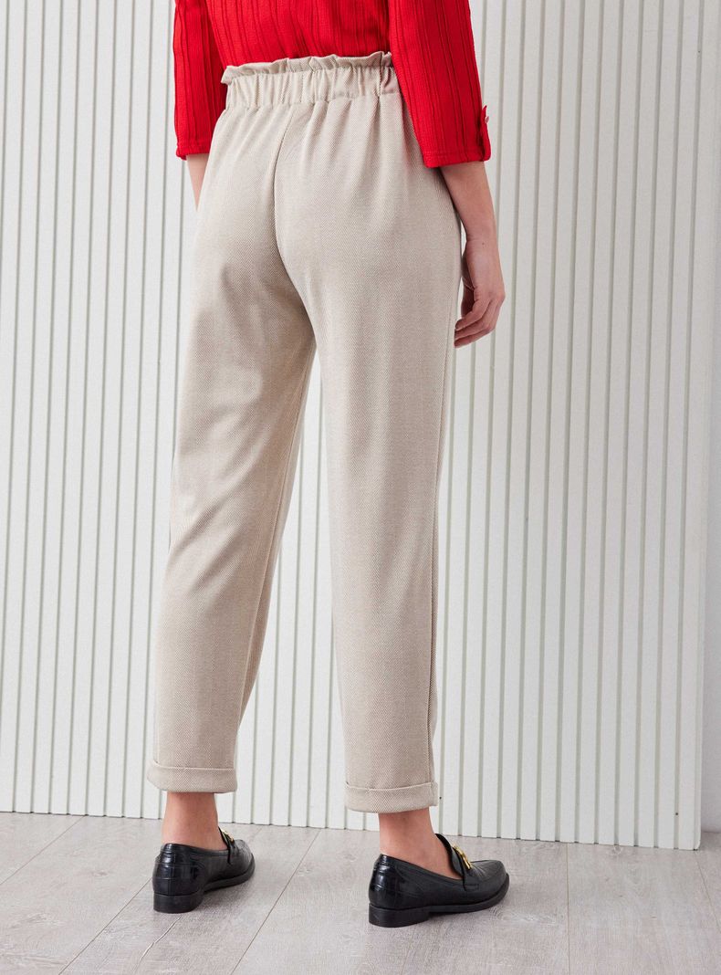 Pantalón Cintura Elástica y Cordón-1