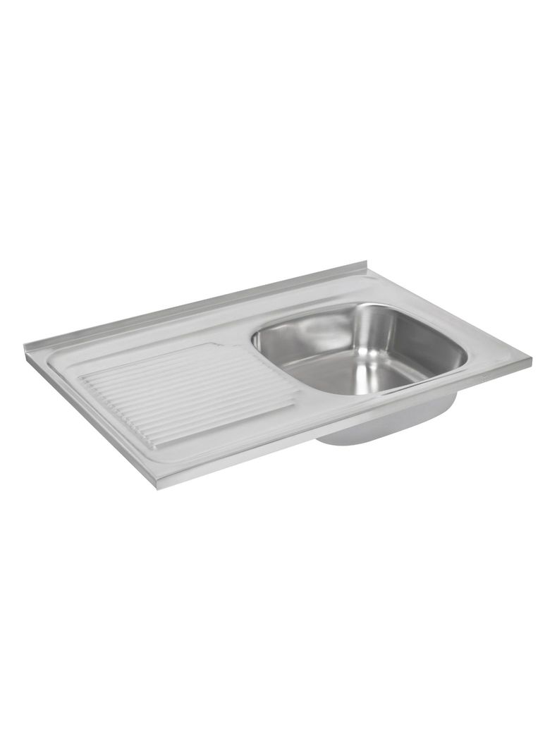 Lavaplatos Inoxidable Sobreponer  80.50 1C 1E Izq Monoblock 1o-2