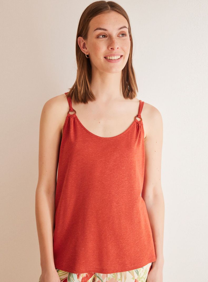 Polera Tirantes Lino-0