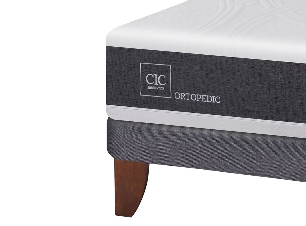 Cama Europea Ortopedic 1.5 Plazas + Respaldo New Villarrica-4