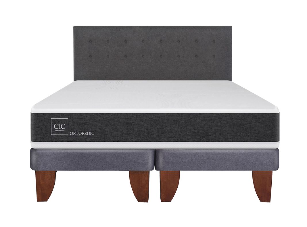 Cama Europea New Ortopedic King + Respaldo Eufrates-0