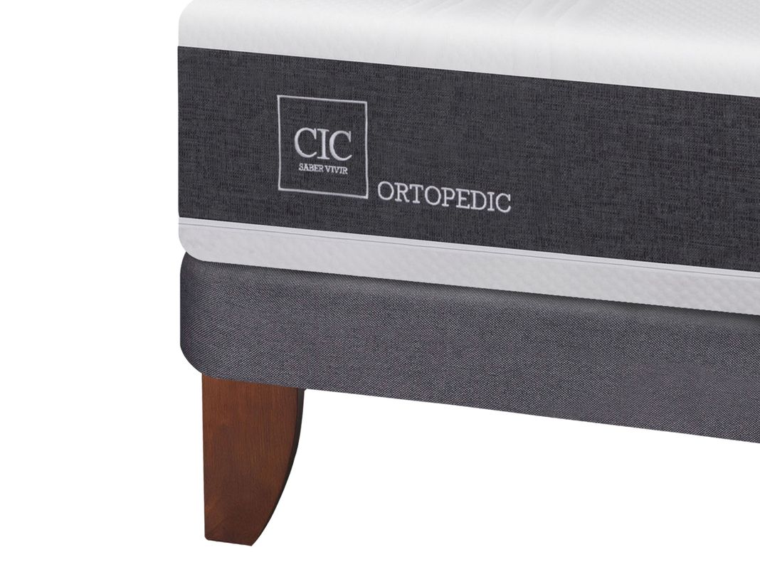 Cama Europea New Ortopedic King Base Dividida + Set Muebles Eufrates-2
