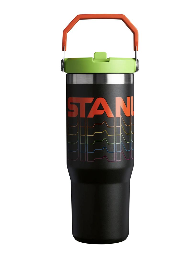 Botella Térmica Stanley Flip Straw Black Reverb 887 ml-0
