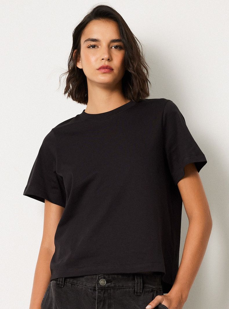 Polera Básica de Algodón Peruano-2
