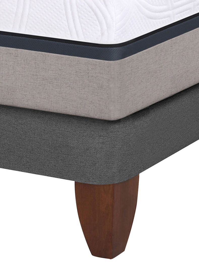 Cama Europea Balance 2 Plazas Base Dividida + Respaldo Eufrates-3