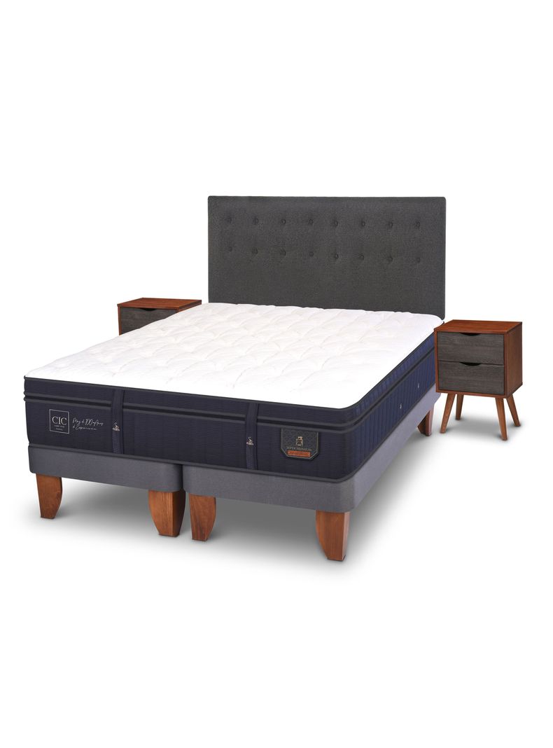 Cama Europea Super Premium King Eufrates + Set Muebles-0