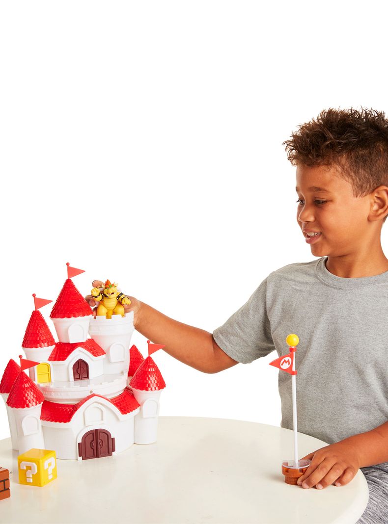 Figura Nintendo Playset Musheoom Kingdom Castillo-2