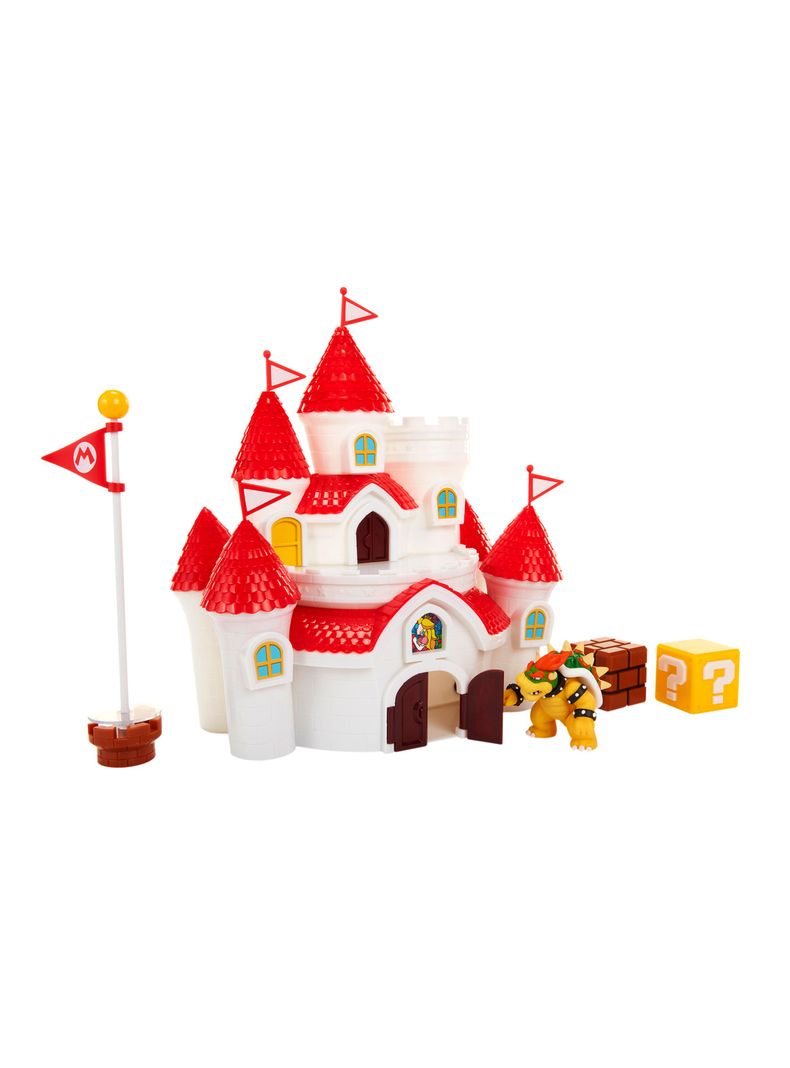Figura Nintendo Playset Musheoom Kingdom Castillo-0