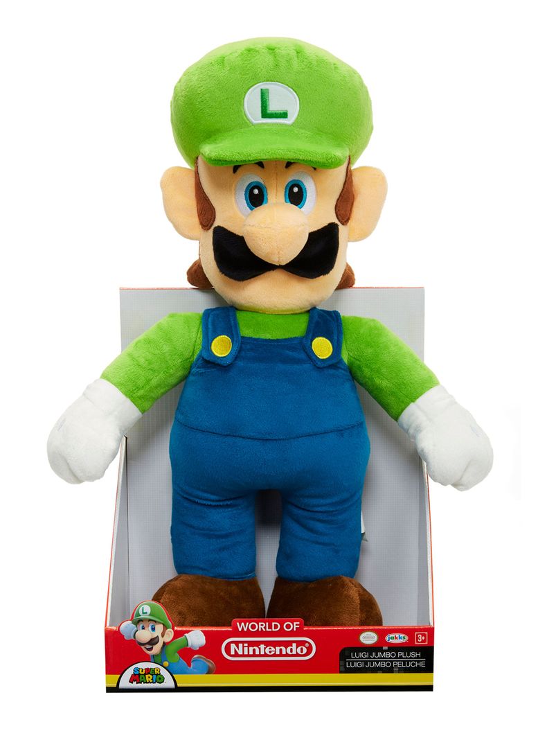 Peluche Nintendo Jumbo Luigi Básico-2